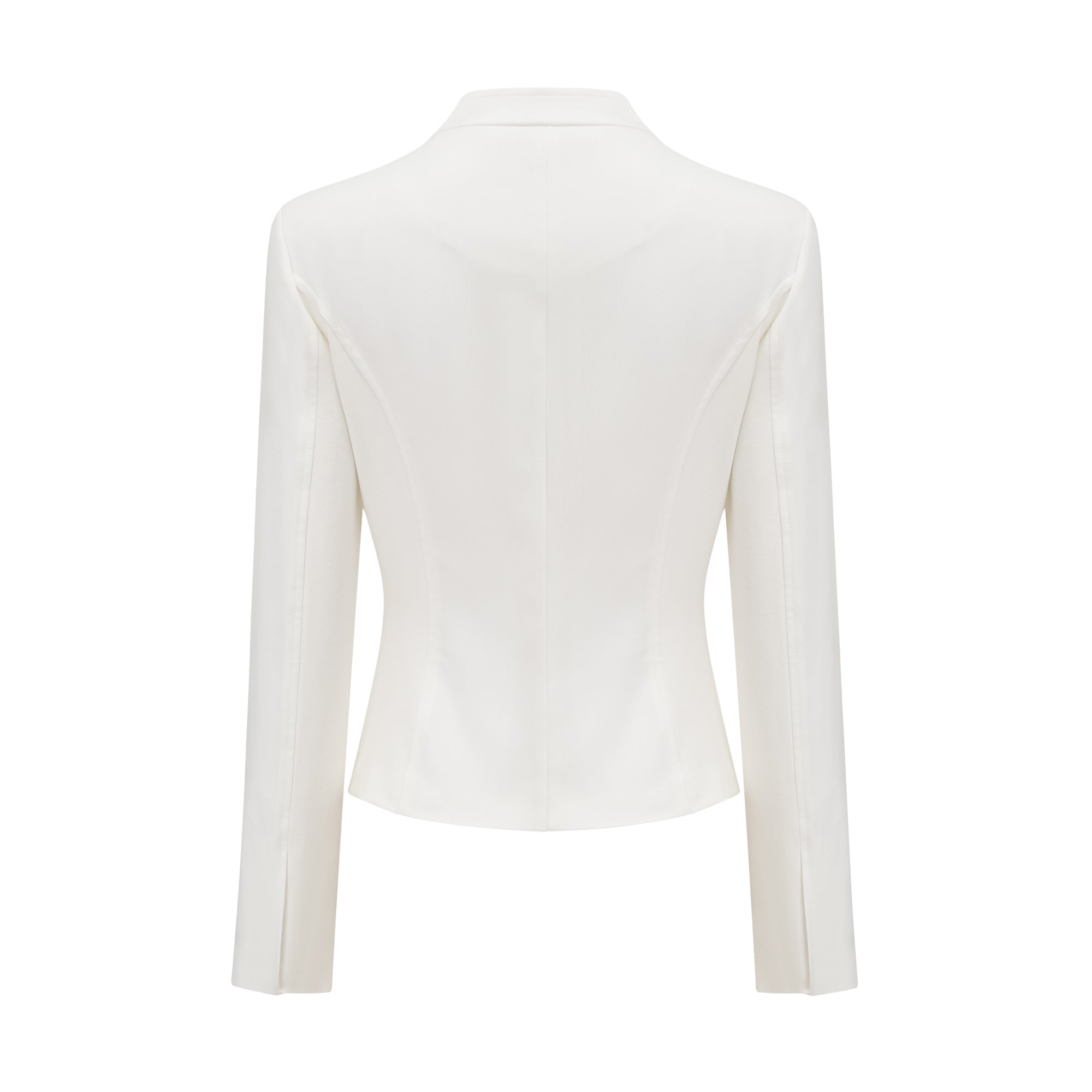 Yvette white long-sleeved corset top - Miss Rosier - Women's Online Boutique