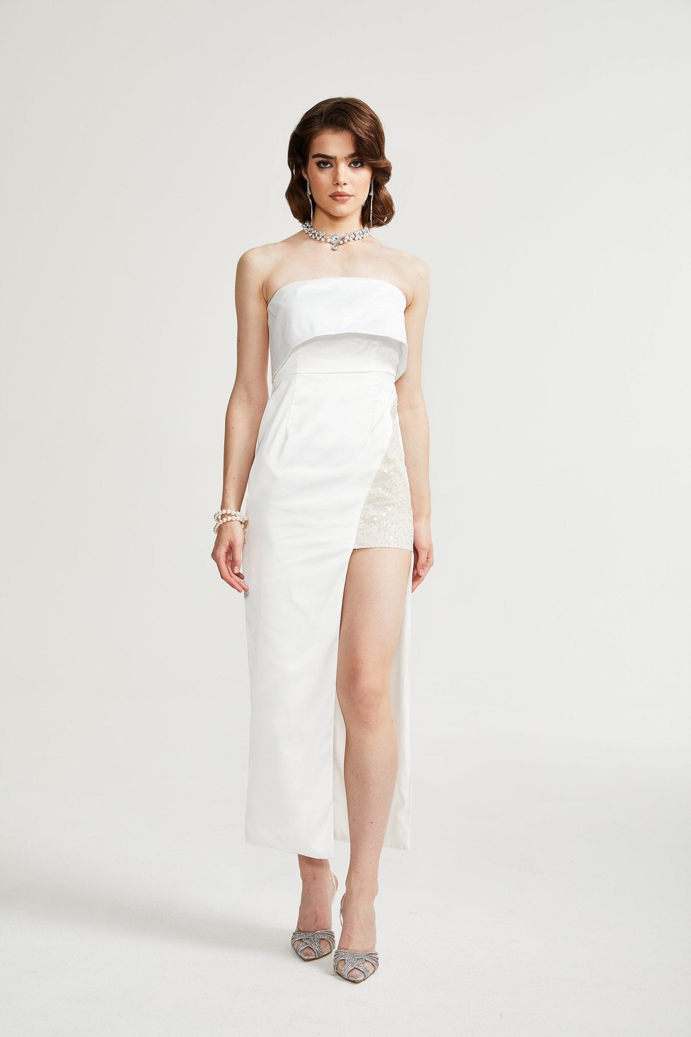 Zafiritha off-the-shoulder white dress - Miss Rosier - Women's Online Boutique